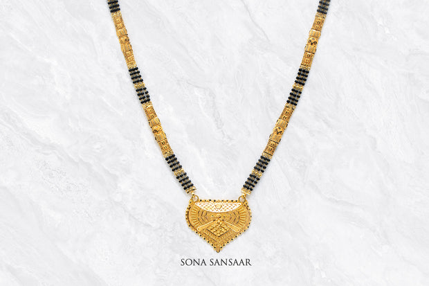 Celestial Heart Mangalsutra | Sona Sansaar