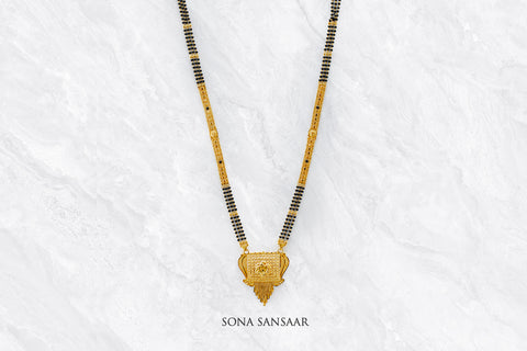 Sovereign 3 Row Mangalsutra | Sona Sansaar