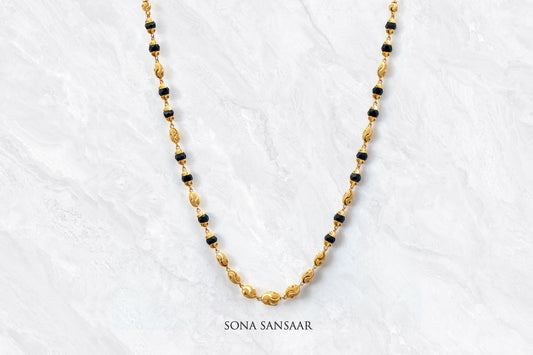 Zenith Long Crystal Mangalsutra | Sona Sansaar