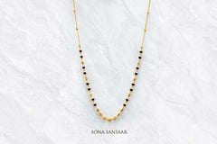 Zenith Long Crystal Mangalsutra | Sona Sansaar