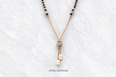 Starlit Pearls Mangalsutra | Sona Sansaar