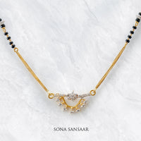 Thumbnail for Starry Embrace CZ Mangalsutra | Sona Sansaar
