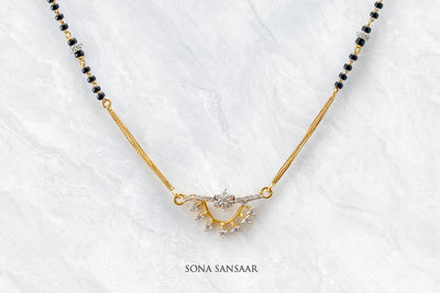 Starry Embrace CZ Mangalsutra | Sona Sansaar