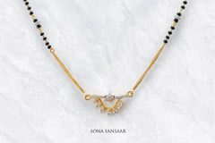 Starry Embrace CZ Mangalsutra | Sona Sansaar