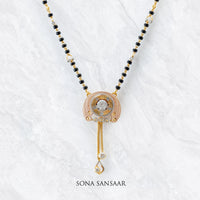 Thumbnail for Tri-Glitz CZ Mangalsutra | Sona Sansaar