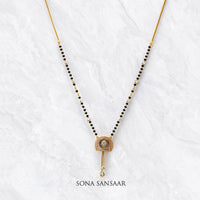 Thumbnail for Tri-Glitz CZ Mangalsutra | Sona Sansaar