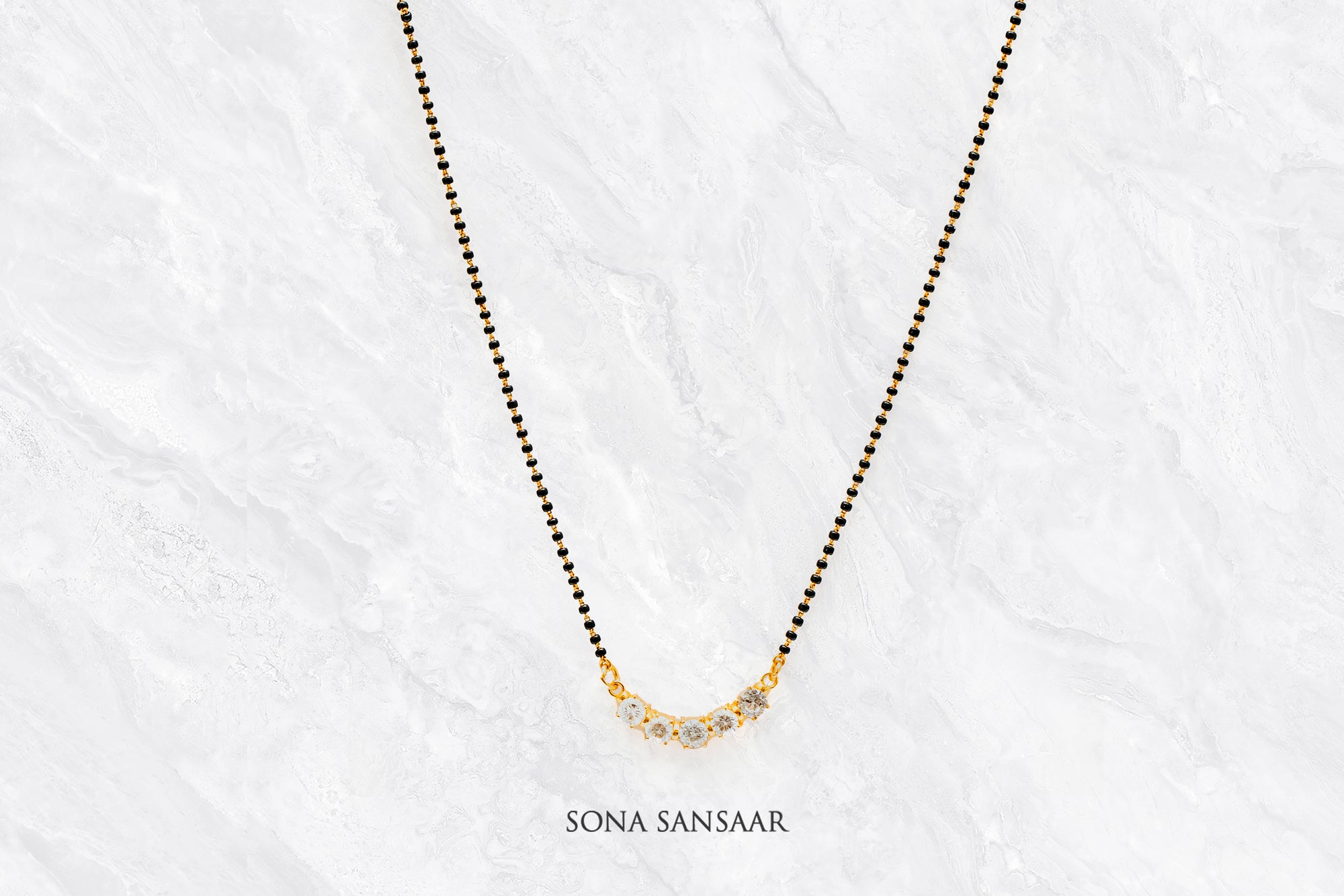 Halo Line Mangalsutra | Sona Sansaar