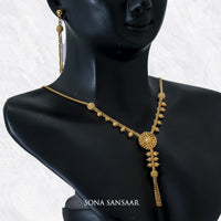 Thumbnail for Aurora Drape Necklace Set | Sona Sansaar 
