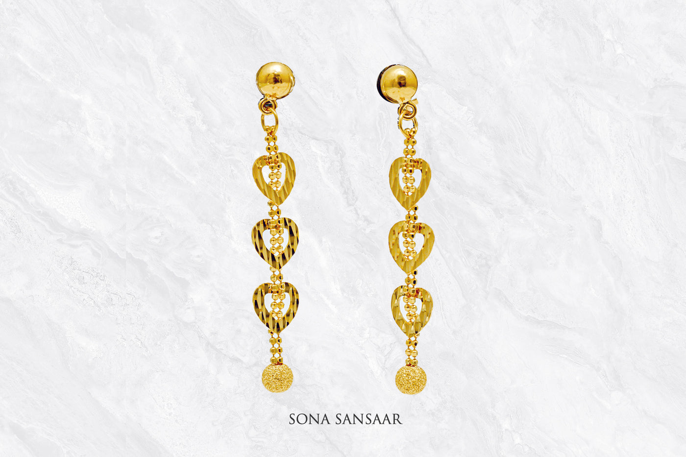 Eden's Gold Necklace Set | Sona Sansaar