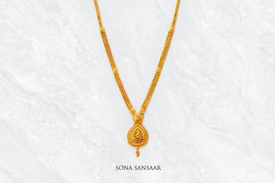 Harika Gold Culcutti Necklace | Sona Sansaar