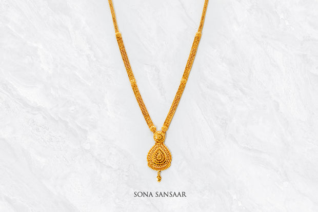 Harika Gold Culcutti Necklace | Sona Sansaar