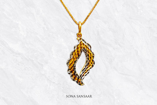 Jivika Gold Pendant | Sona Sansaar