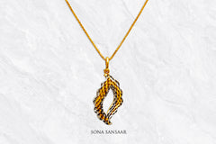 Jivika Gold Pendant | Sona Sansaar