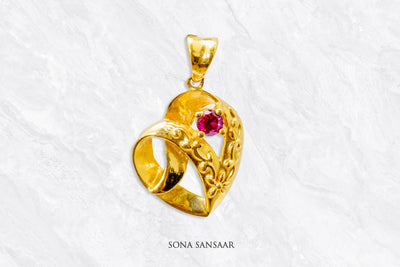 Scarlet Whisper Pendant | Sona Sansaar