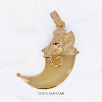 Thumbnail for Ganesh Lion Nail Pendant