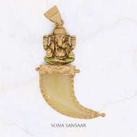 Thumbnail for Ganesh Lion Nail Pendant