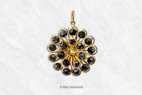 Midnight Bloom Pendant | Sona Sansaar