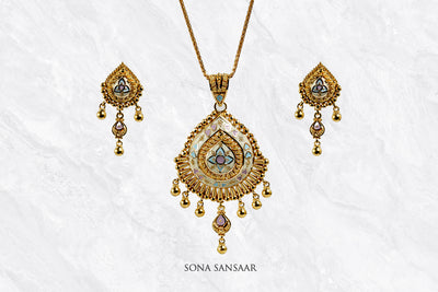 Divine Pendant Set | Sona Sansaar