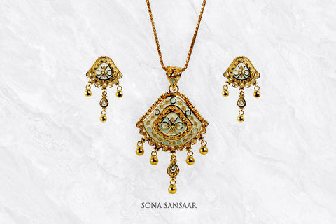 Enchanted Pendant Set | Sona Sansaar