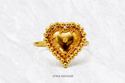 Beaded Love Ring | Sona Sansaar