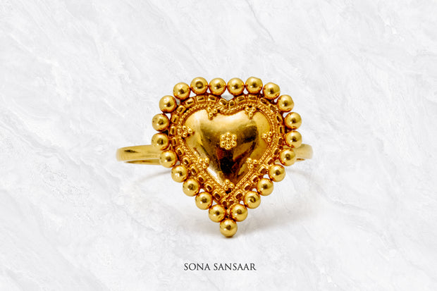 Beaded Love Ring | Sona Sansaar