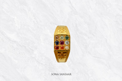 Cosmic Navratan Ring | Sona Sansaar