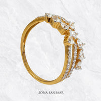 Thumbnail for Crystal Trails CZ Ring | Sona Sansaar