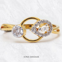 Thumbnail for Bright Duo Ring | Sona Sansaar