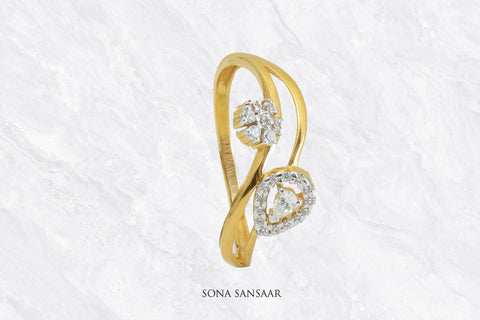 Halo Mist CZ Ring | Sona Sansaar