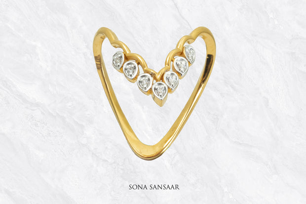 Heartline CZ Ring | Sona Sansaar