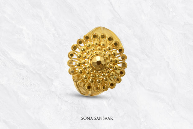 Opulent Filigree Ring | Sona Sansaar