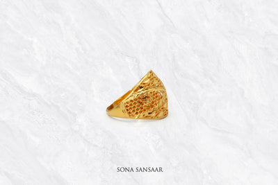 Starlit Mesh Ring | Sona Sansaar