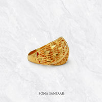 Thumbnail for Sunbeam Mesh Ring | Sona Sansaar