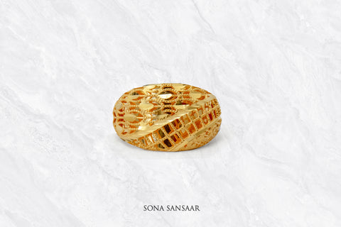 Sunbeam Mesh Ring | Sona Sansaar