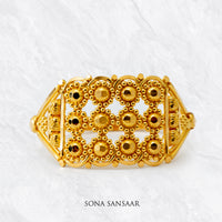 Thumbnail for Tavira Gold Filigree Ring | Sona Sansaar