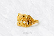 Tavira Gold Filigree Ring | Sona Sansaar