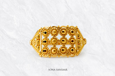 Tavira Gold Filigree Ring | Sona Sansaar