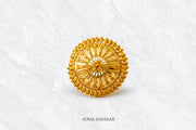 Arkaara Gold Filigree Ring | Sona Sansaar