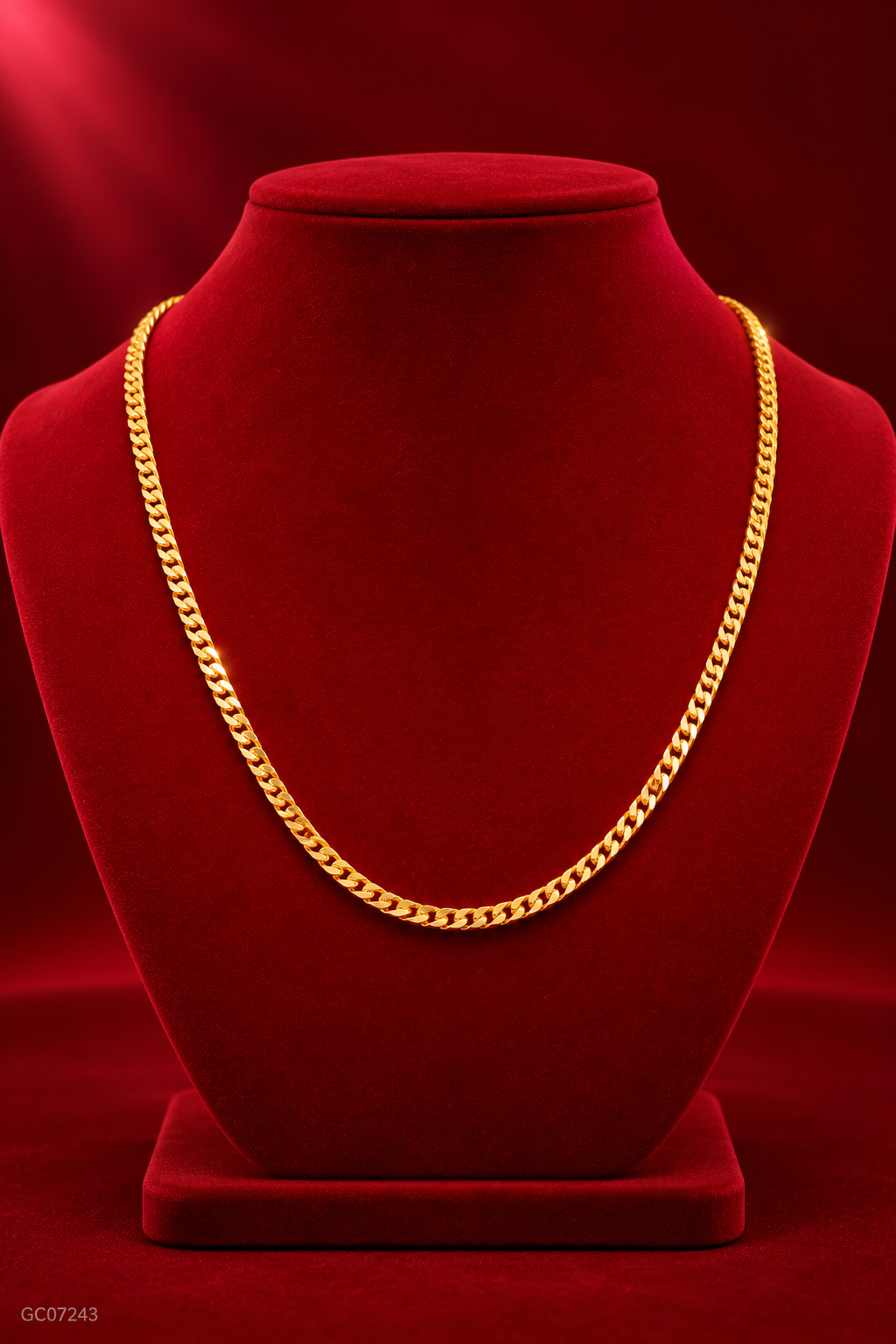 Gold Heavy Box Foxtail Design Chain