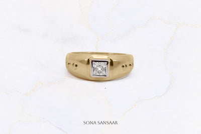 Solitaire Stone Ring | Sona Sansaar