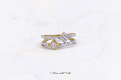Two of Diamonds Ring | Sona Sansaar