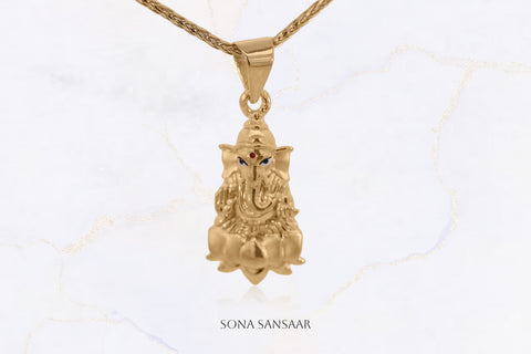 Grand Ganesh Pendant | Sona Sansaar