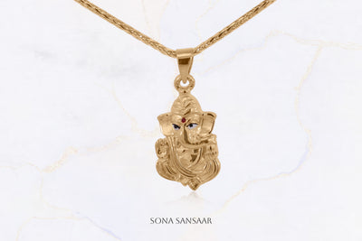 Mini Ganesh Pendant | Sona Sansaar