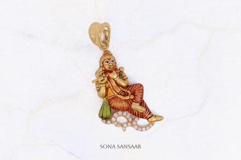 Krishna Pendant | Sona Sansaar