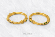 Tradition Meenakari Bangle Pair | Sona Sansaar