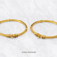 Thumbnail for Enchanted Meenakari Bangle Pair | Sona Sansaar