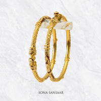 Thumbnail for Enchanted Meenakari Bangle Pair | Sona Sansaar