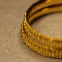 Thumbnail for Classic Calcutta Gold Bangle Pair