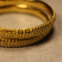 Thumbnail for Classic Calcutta Gold Bangle Pair