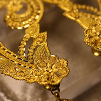 Thumbnail for Kaan Baali Jhumka Gold Earrings